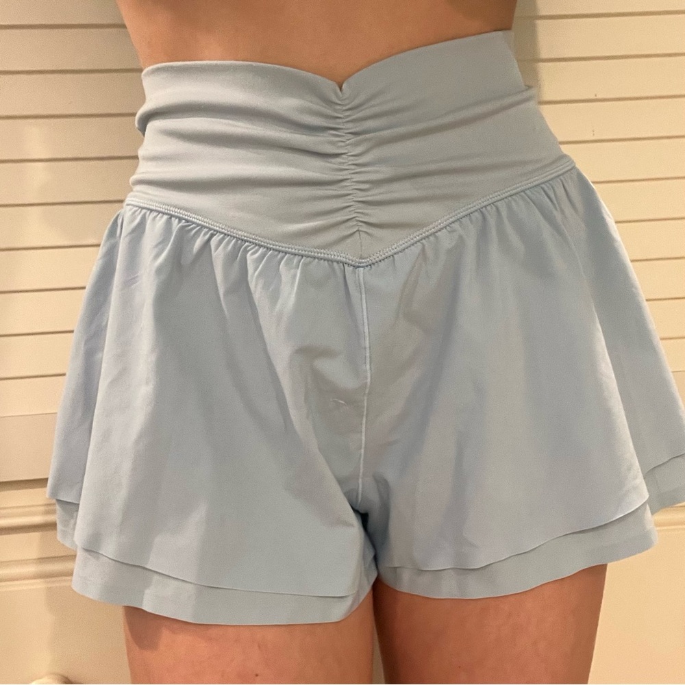 aerie flowy shorts
